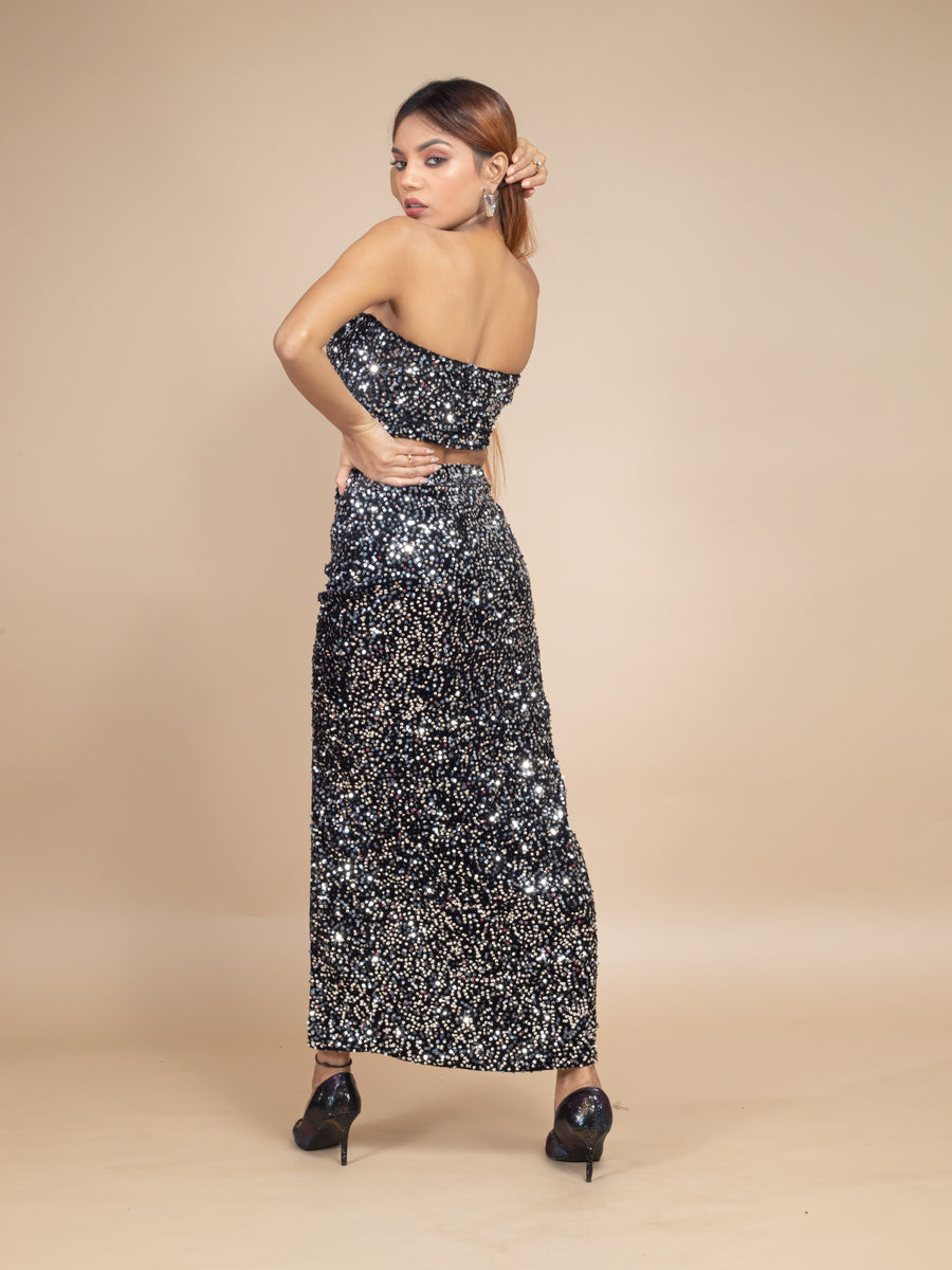 Velvet Sequin Co-Ord Set